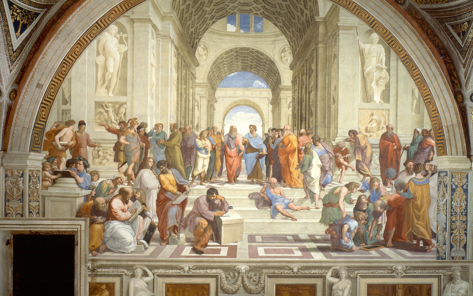 The School of Athens, cover for Maieutic AI and the Letitu internship